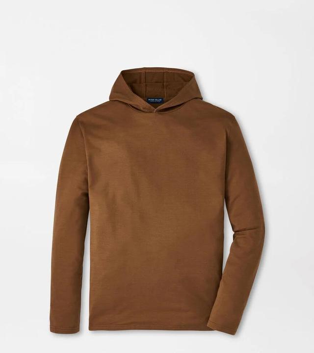 Peter Millar Mens Excursionist Flex Hoodie | Color: Walnut | Size: XXL Product Image