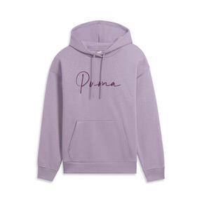 PUMA Script Logo Women's Hoodie Product Image