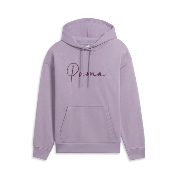 PUMA Script Logo Women's Hoodie Product Image