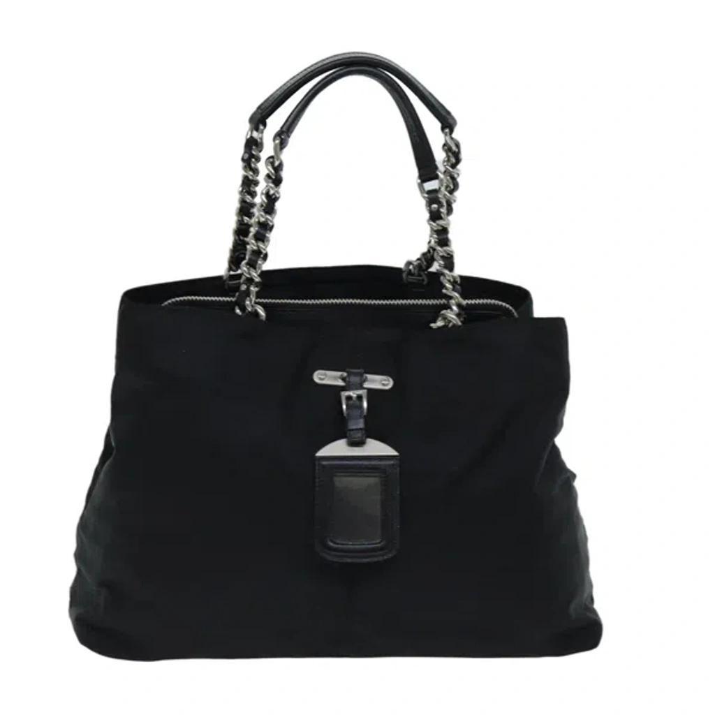 Tessuto Synthetic Tote Bag () In Black Product Image