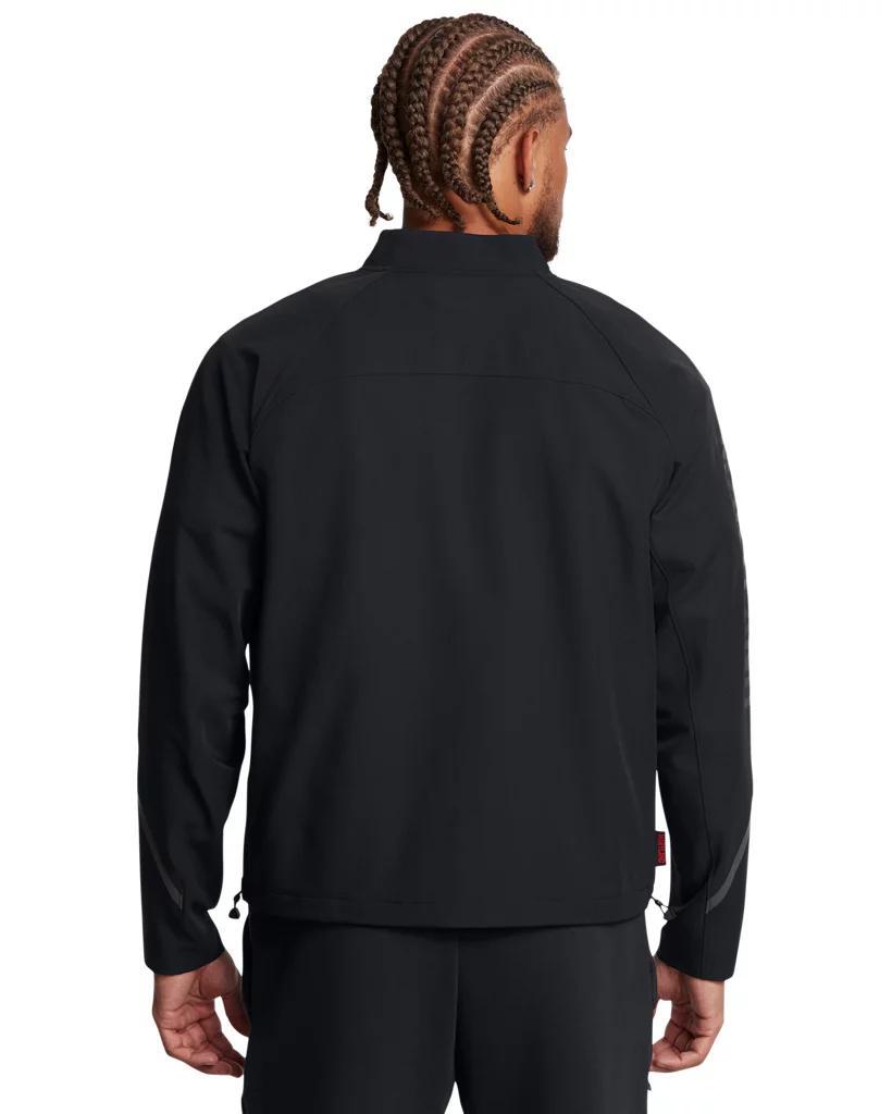 Men's UA Unstoppable Woven Collegiate Bomber Jacket Product Image