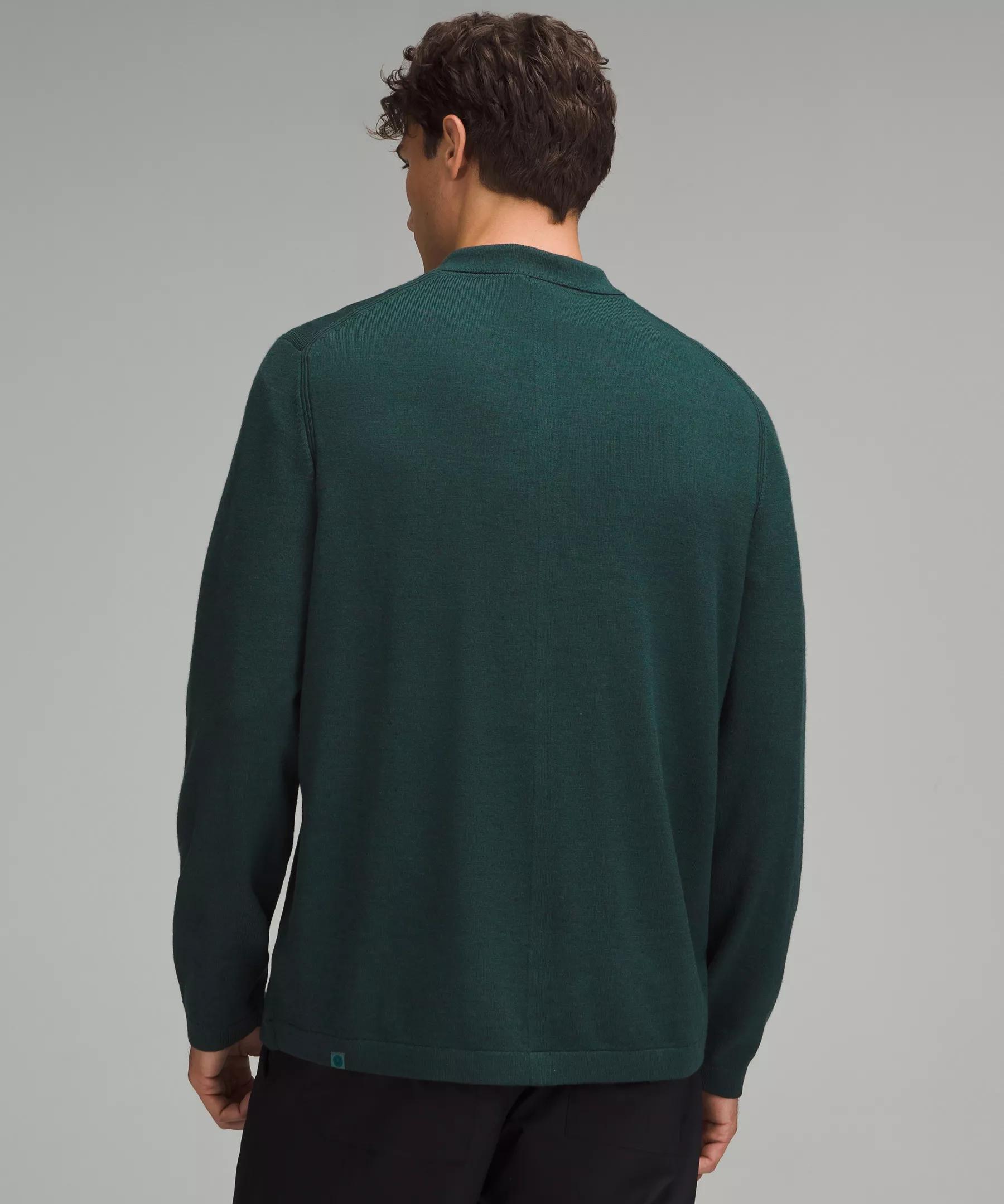 New Venture Long-Sleeve Knit Polo Shirt Product Image