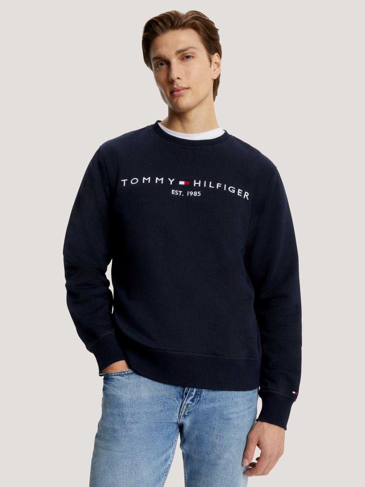 Tommy Hilfiger Men's Embroidered Tommy Logo Sweatshirt Product Image