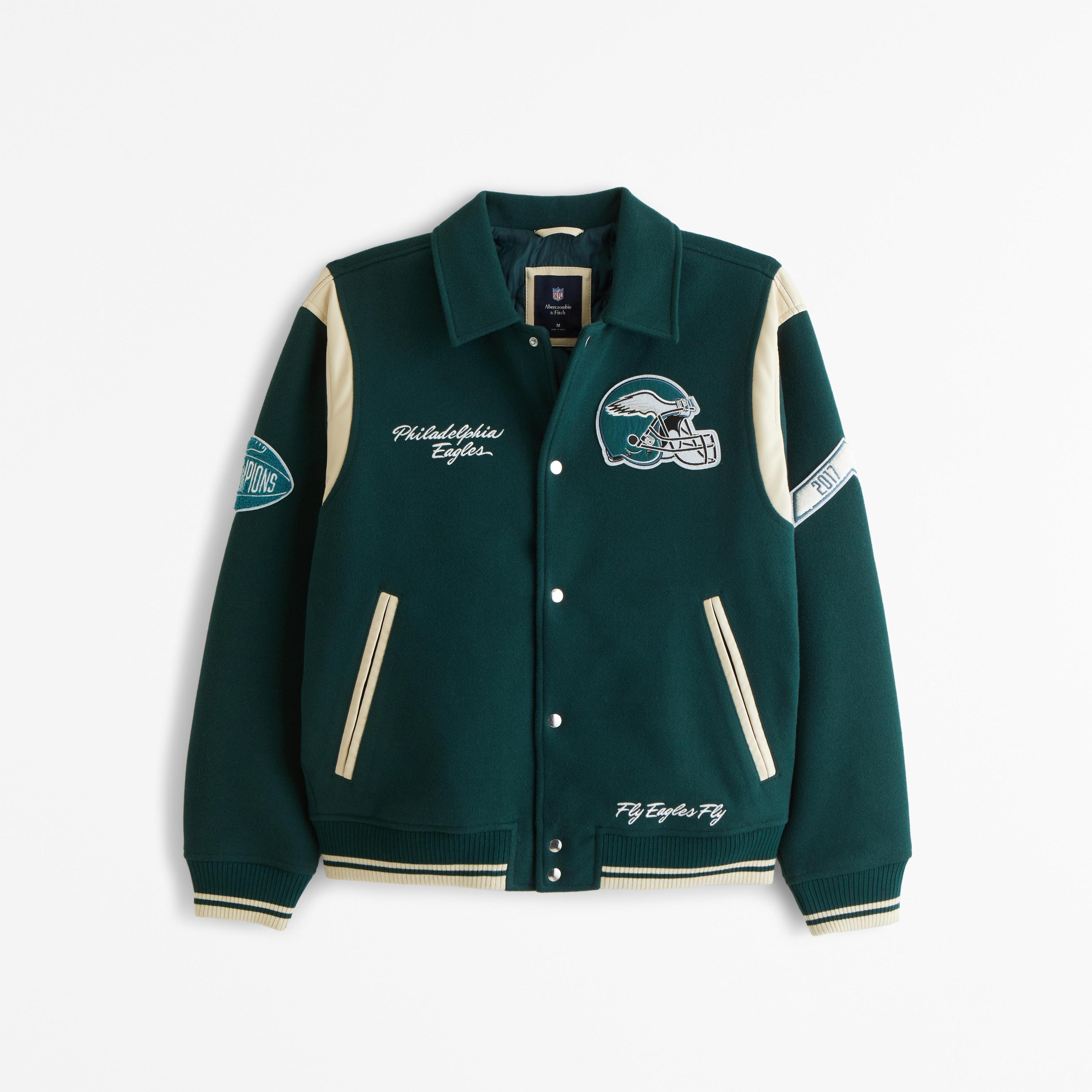 Philadelphia Eagles Varsity Bomber Jacket Product Image