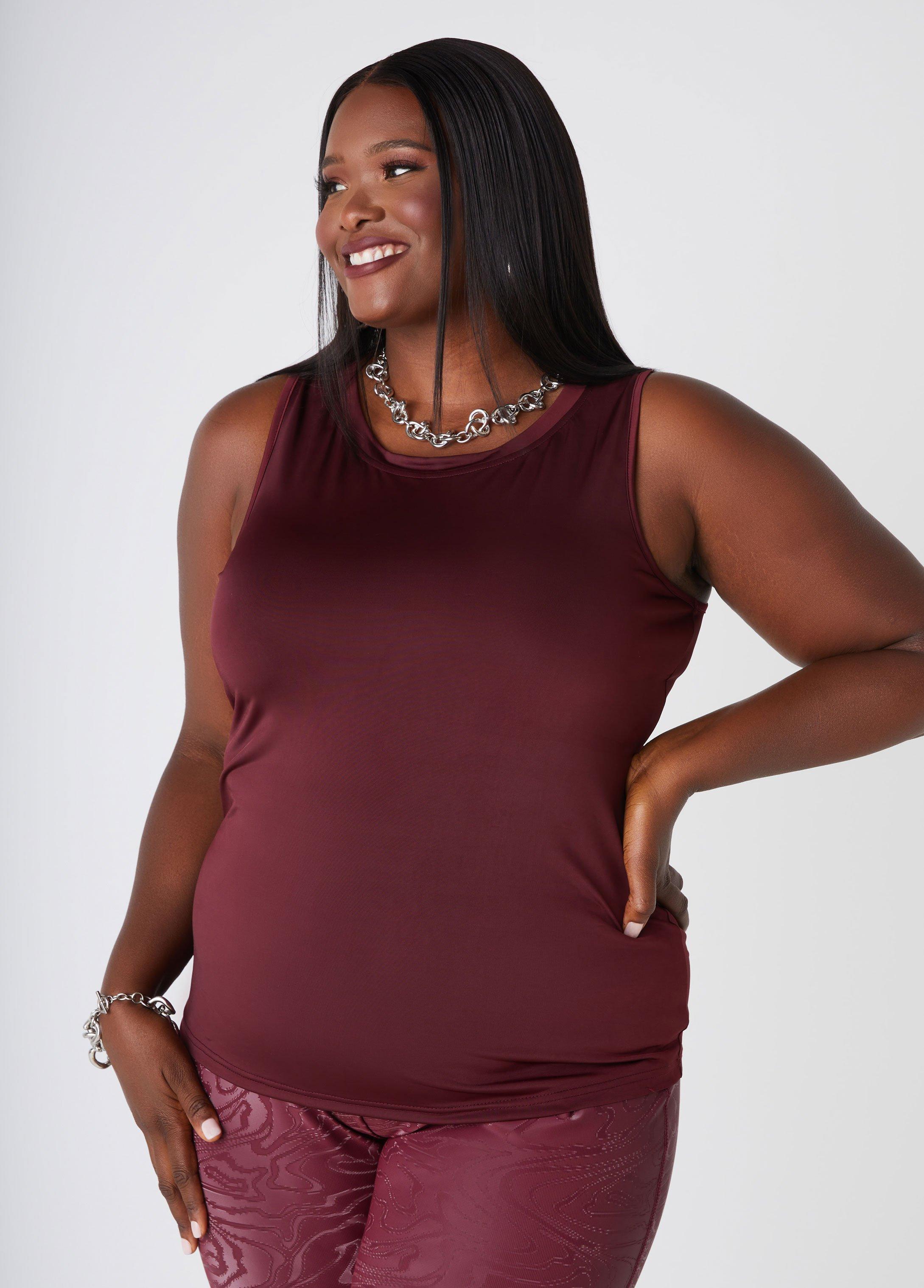 Plus Size The Basic Cami Ashley Stewart Product Image