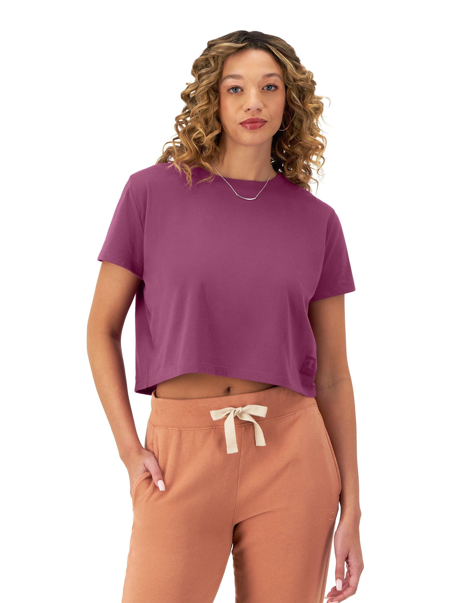 Womens Champion Tailgate Tee Beige Frost Product Image