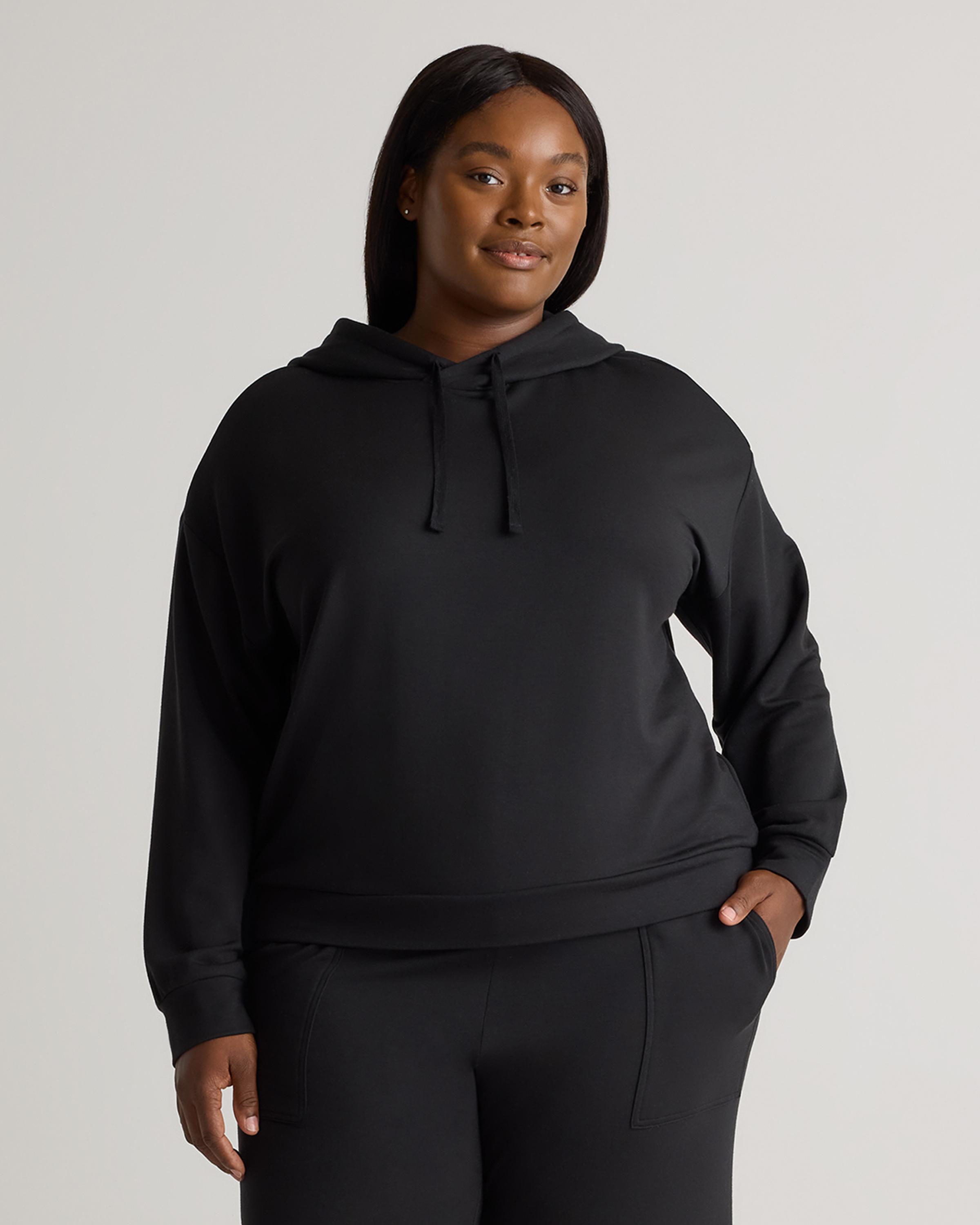 Plus Size SuperSoft Fleece Pullover Hoodie Product Image