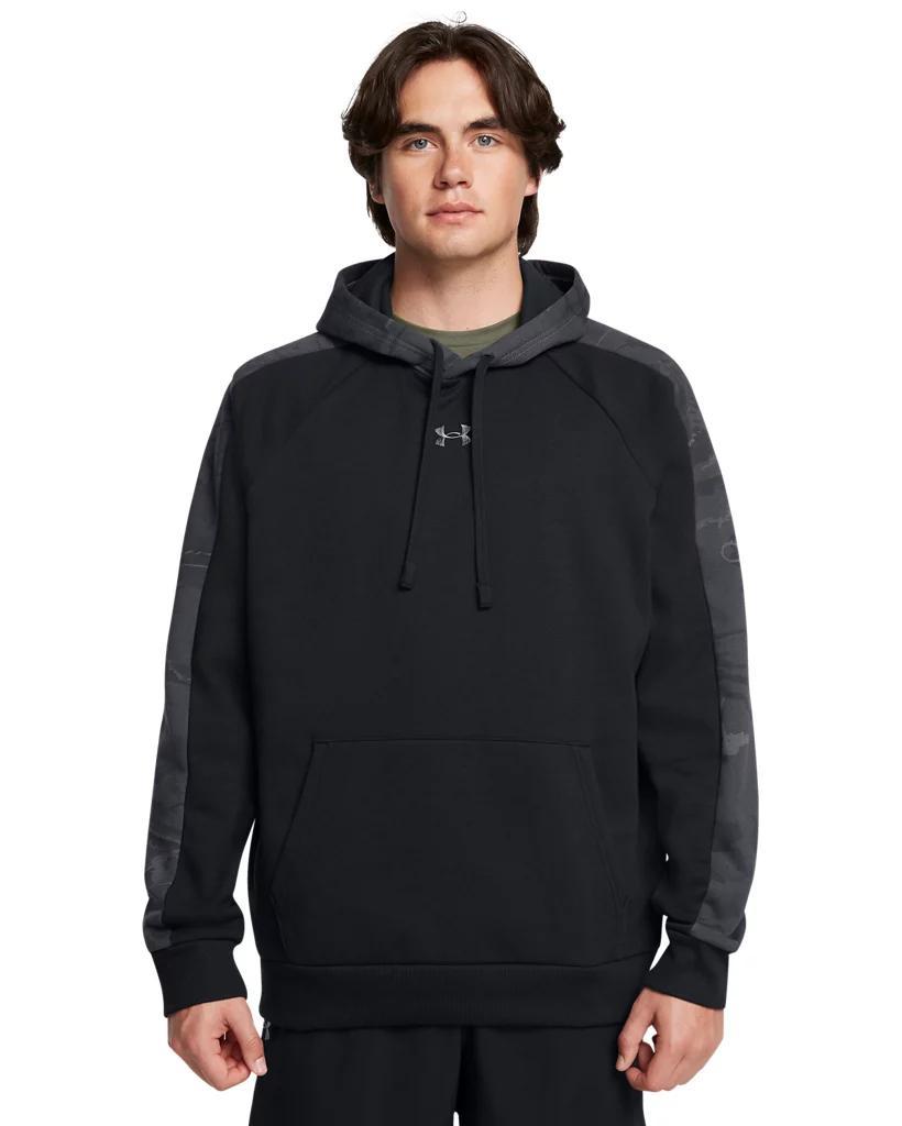 Under Armour® Men's Rival Fleece Camo Blocked Hoodie Product Image