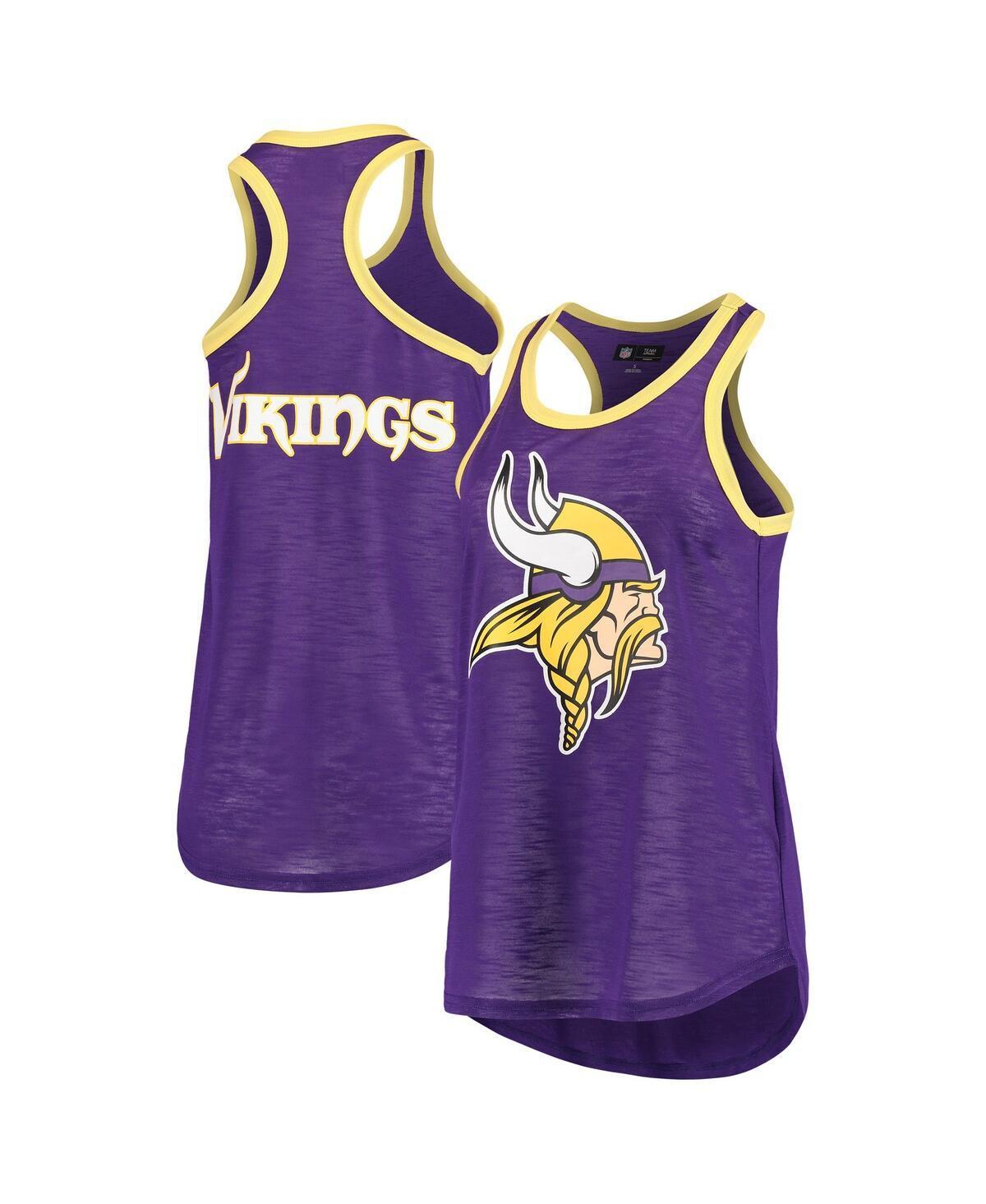 Womens Purple Minnesota Vikings Tater Tank Top Product Image