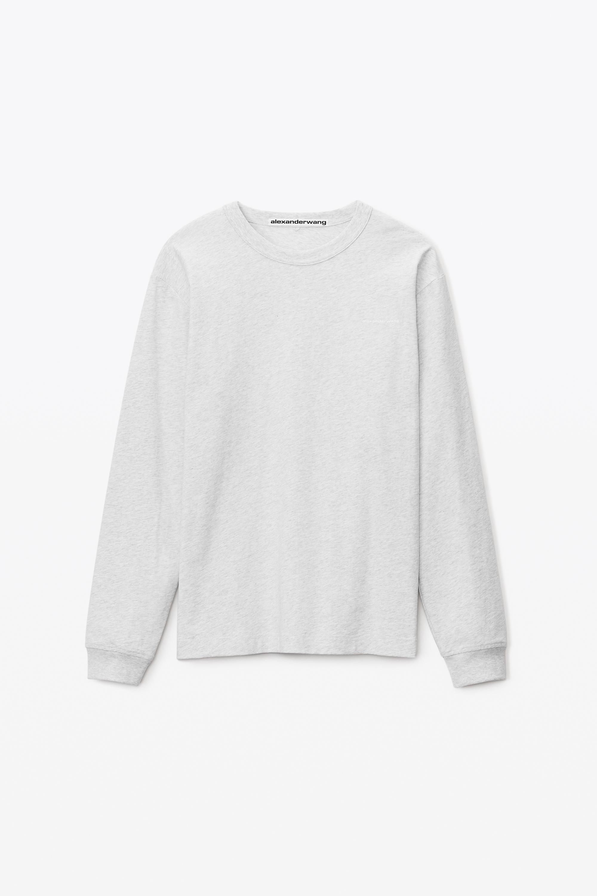 Long-sleeve Tee In High Twist Jersey Product Image