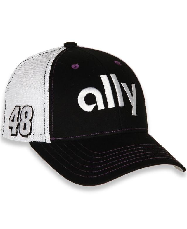 Mens Hendrick Motorsports Team Collection Black Alex Bowman Ally Sponsor Adjustable Trucker Hat - Black Product Image