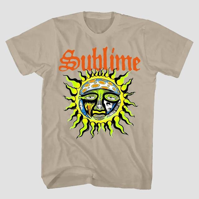 Mens Sublime Short Sleeve Graphic T-Shirt - Tan Product Image