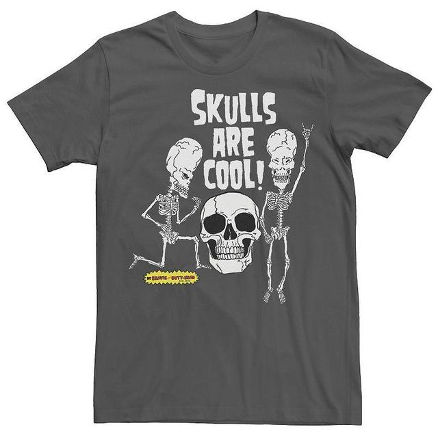 Mens Beavis and Butt-Head Skulls Are Cool Graphic Tee Product Image