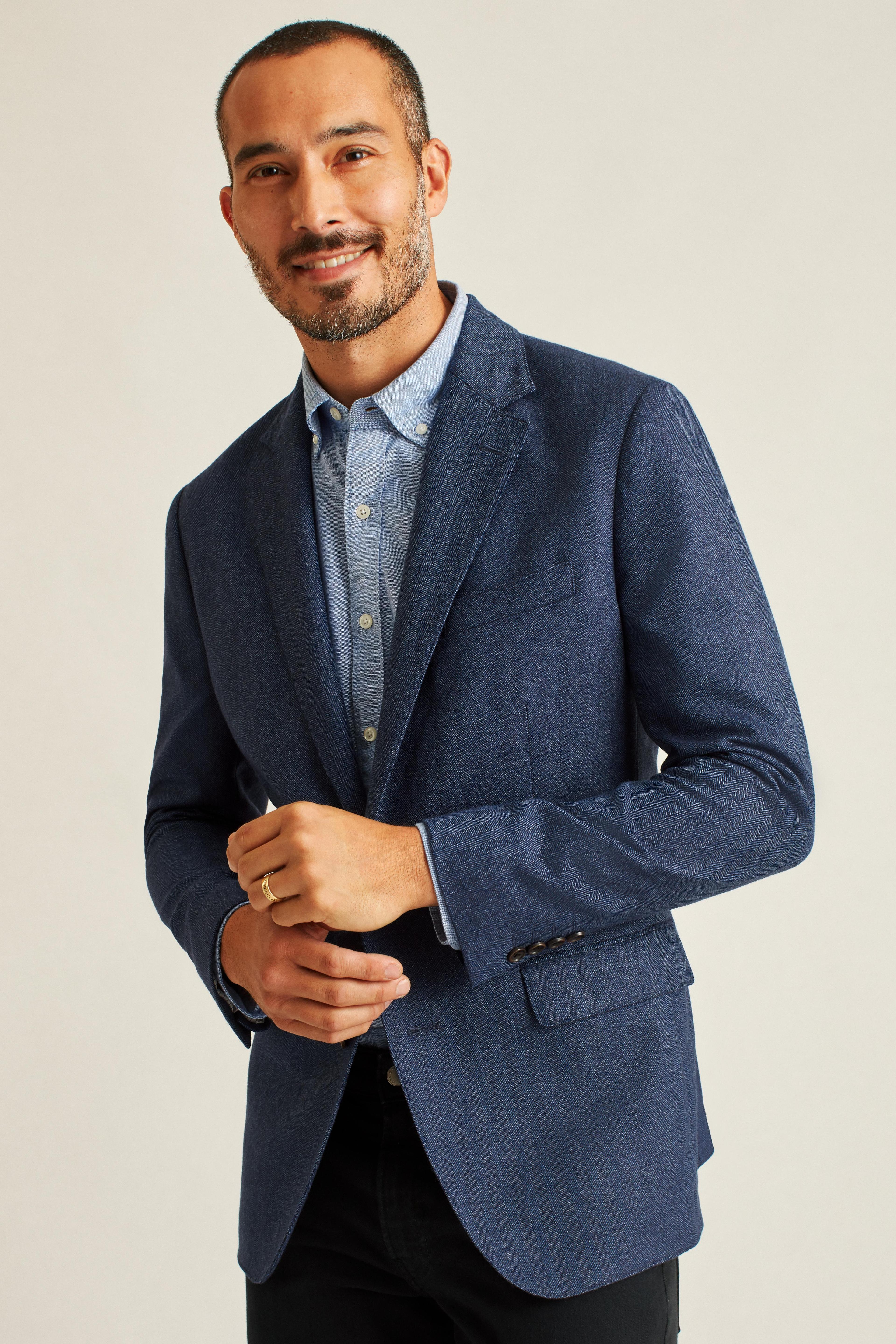 Jetsetter Unconstructed Italian Wool Blazer Product Image