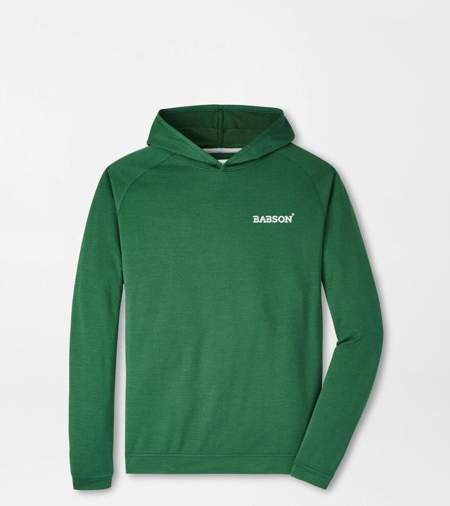 Peter Millar Mens Babson Pine Performance Hoodie | Color: Green | Size: L Product Image