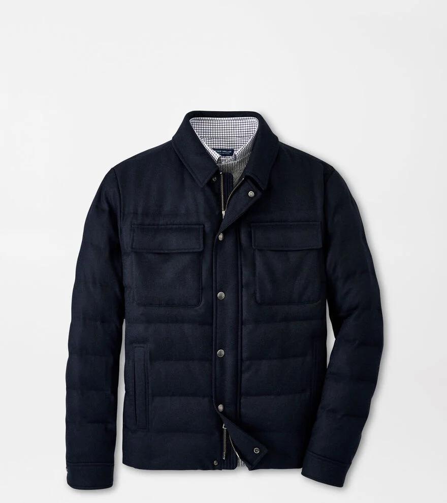 Peter Millar Mens Davos Jacket | Color: Navy | Size: M Product Image