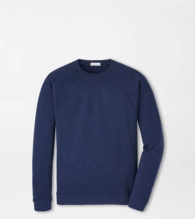 Peter Millar Mens Crown Comfort Knit Crew | Color: Navy | Size: S Product Image