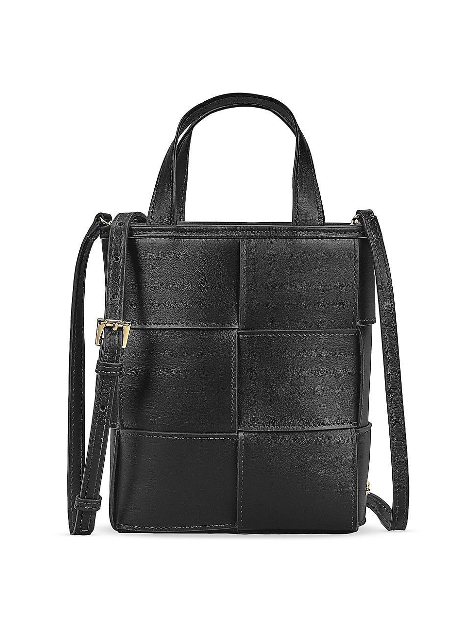 Womens Mini Chloe Leather Shopper Tote Bag Product Image