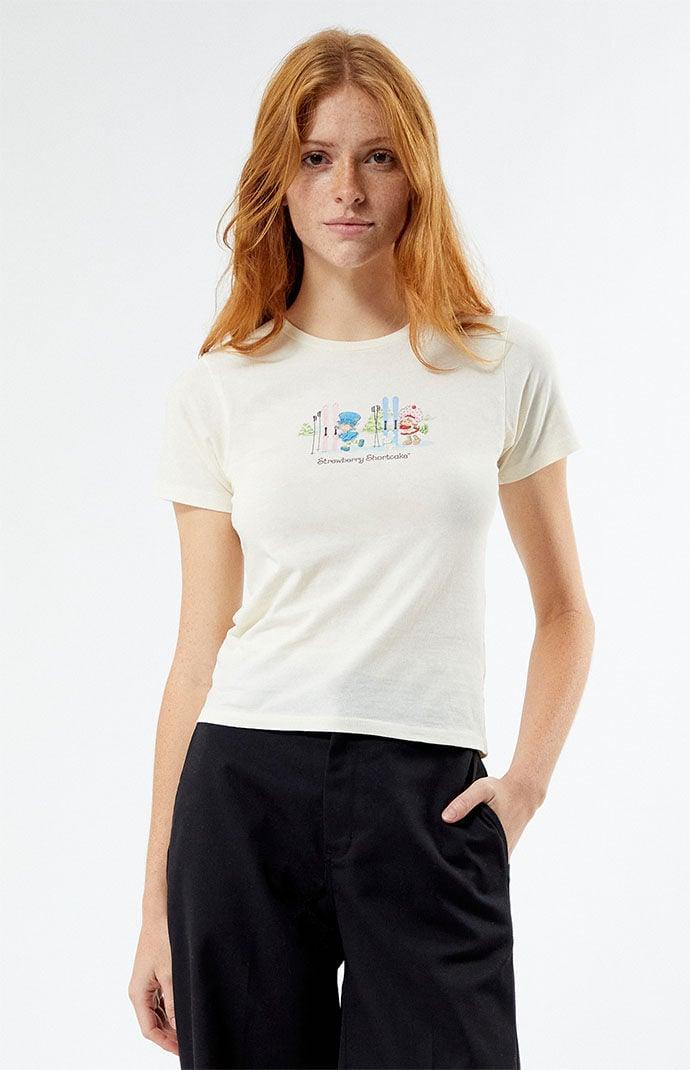 Strawberry Shortcake Women's Apres Ski Line T-Shirt Product Image