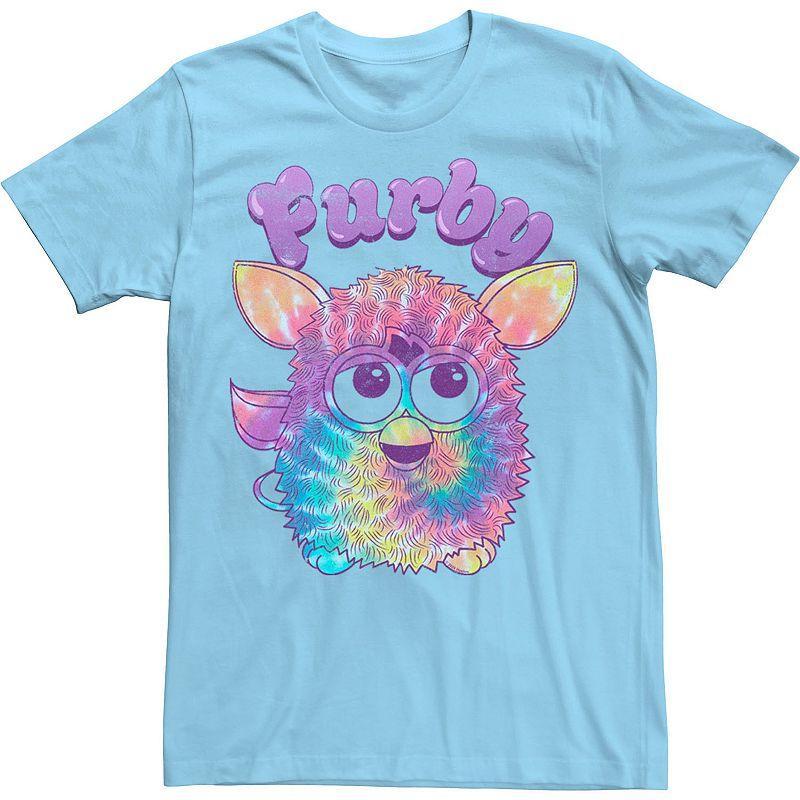 Mens Furby Tie Dye Portrait Tee Product Image