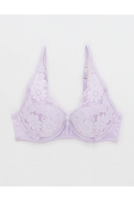 Show Off Plunge Push Up Real Lace Bra Women's Product Image