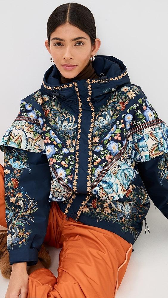 FARM Rio Ruffle Ski Jacket | Shopbop Product Image