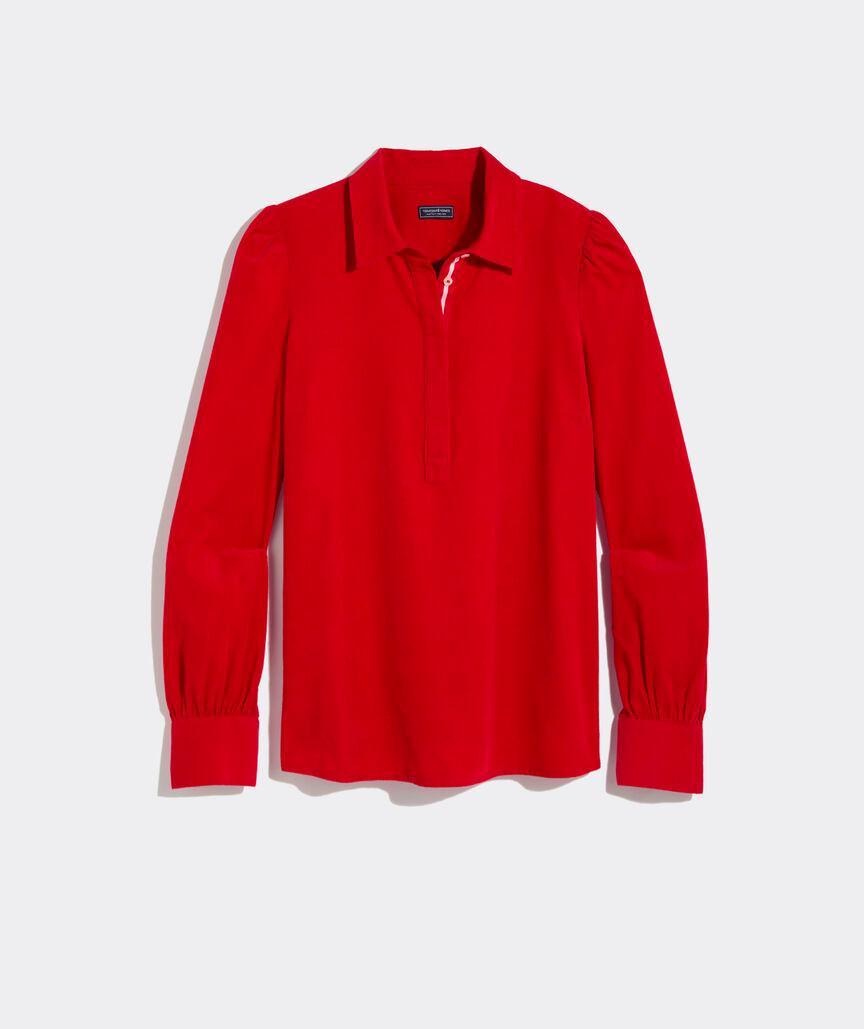 Corduroy Popover Shirt Product Image