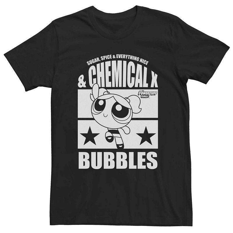 Mens Cartoon Network Power Puff Girls Bubbles Star Tee Product Image