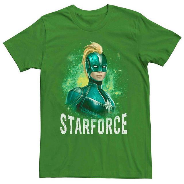 Mens Marvel Captain Marvel Starforce Portrait Tee Product Image