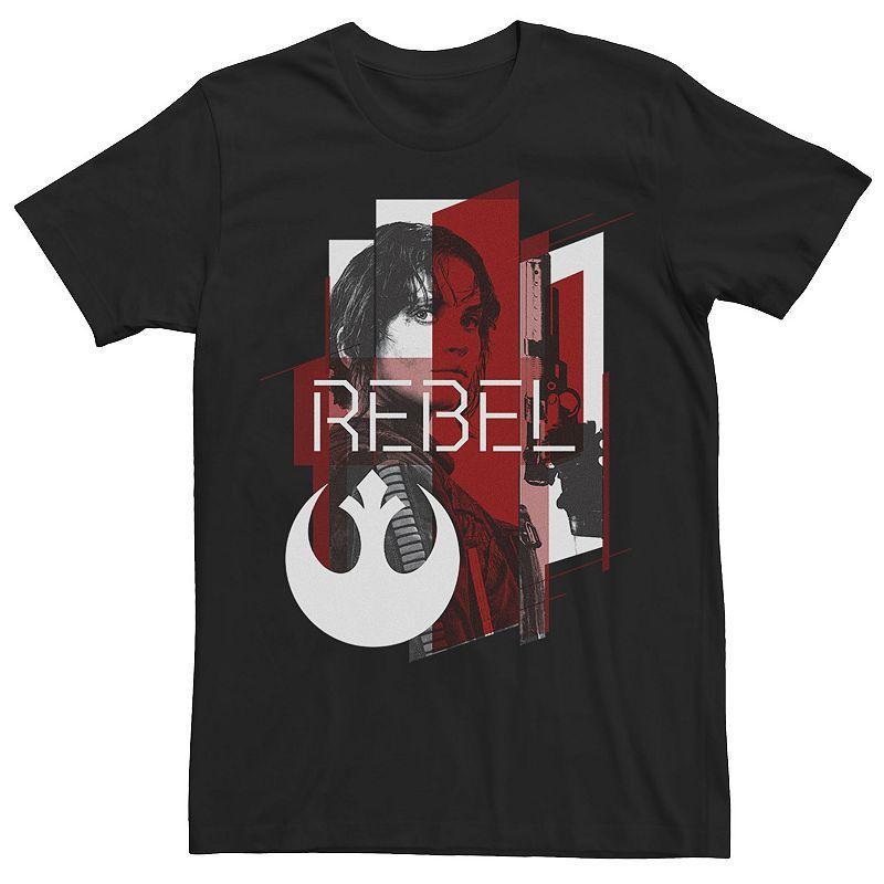 Mens Star Wars Rogue One Jyn Geometric Rebel Tee Product Image