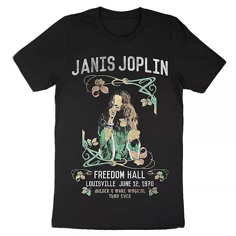 Mens Janis Joplin Poster Tee Product Image