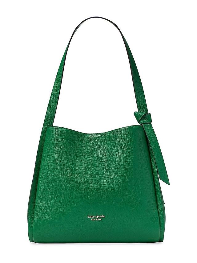 kate spade new york knott large leather shoulder bag Product Image