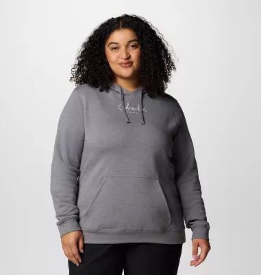 Columbia Womens Columbia Trek Graphic Treatment Hoodie - Plus Size- Product Image