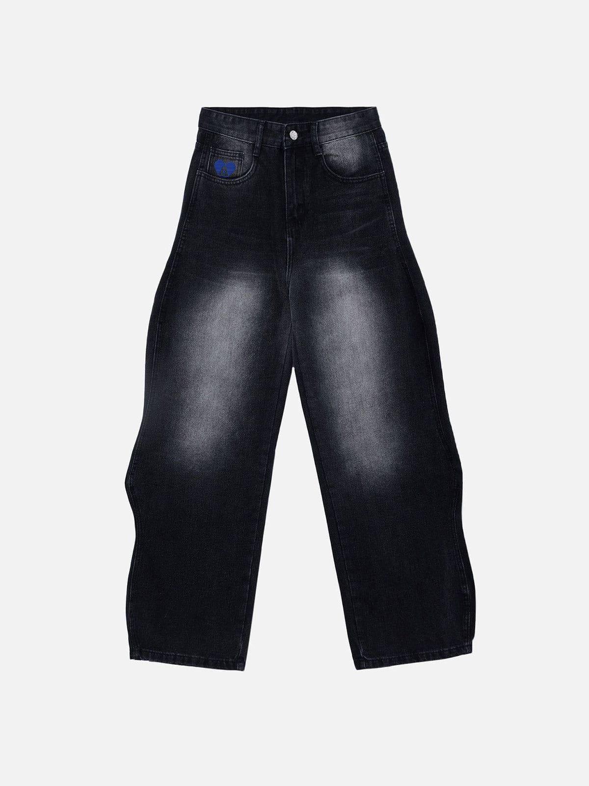 Aelfric Eden Wavy Washed Jeans Product Image