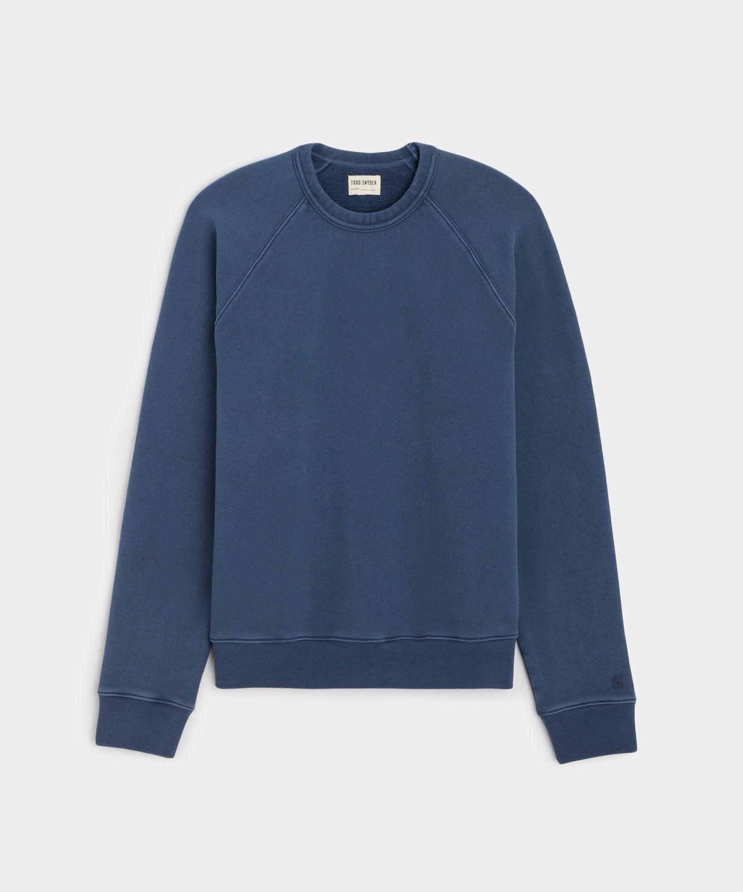 Made in L.A. Fleece Sweatshirt in Navy Batik Product Image