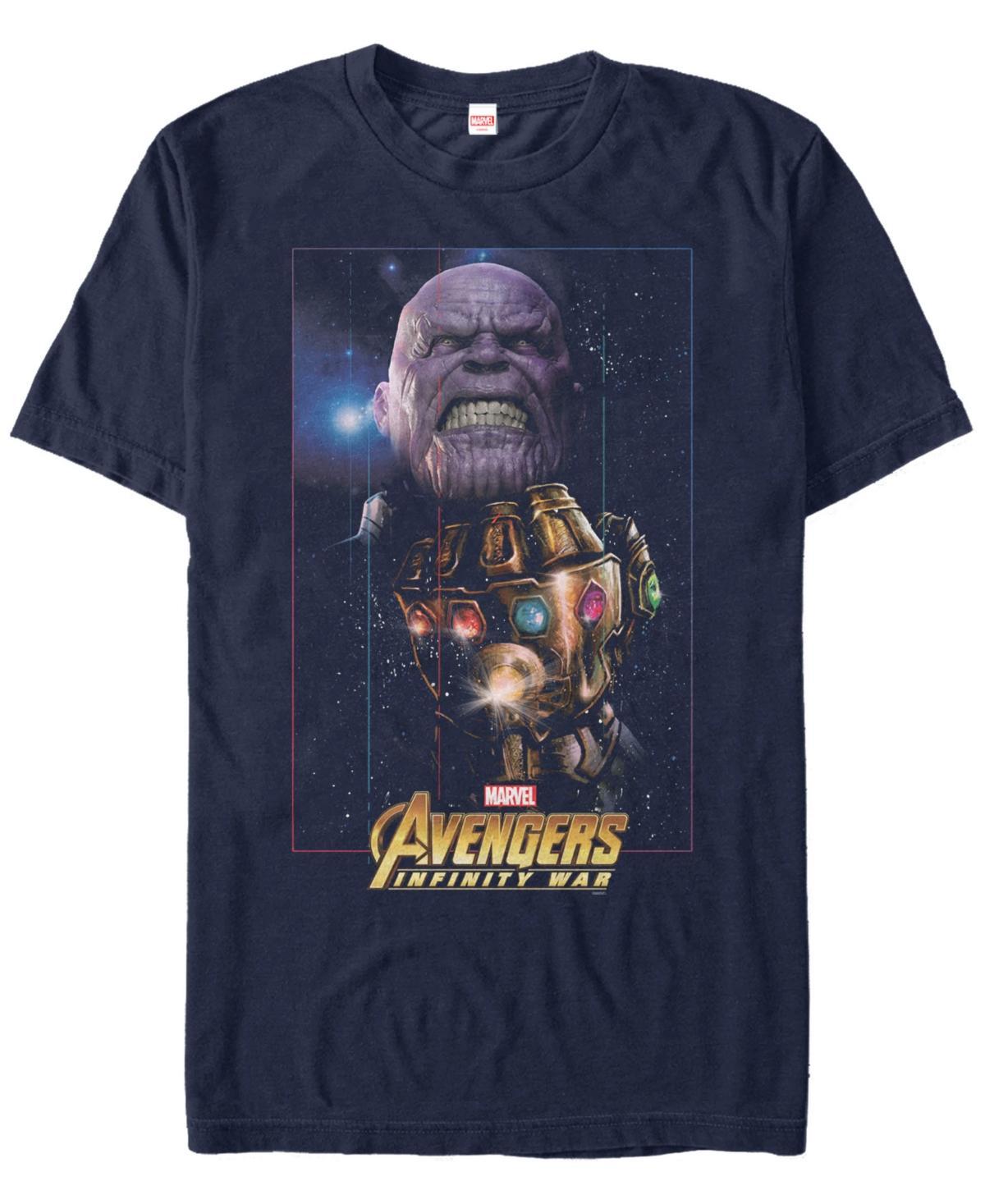 Marvel Mens Avengers Infinity War Thanos Fierce Power Of The Gauntlet Short Sleeve T-Shirt Product Image