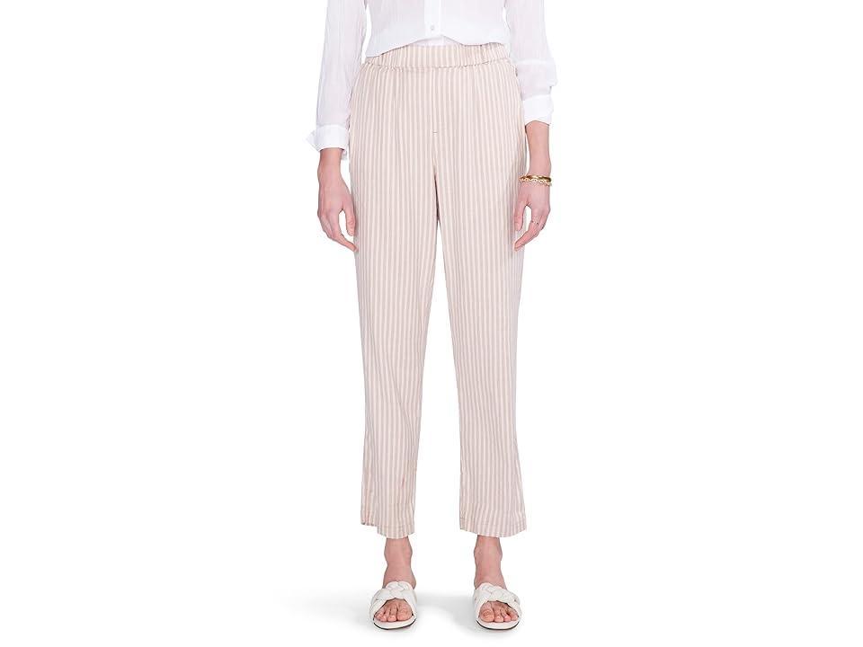 NIC+ZOE Petite Cafe Straight-Leg Pants (Neutral ) Women's Casual Pants Product Image