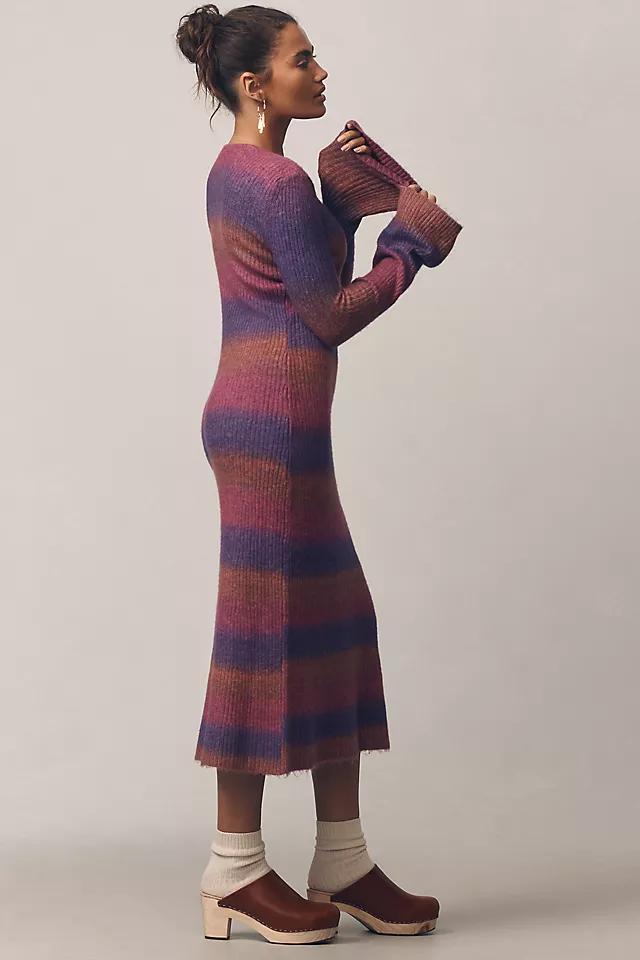 Simon Miller Axon Long-Sleeve Knit Midi Dress product image