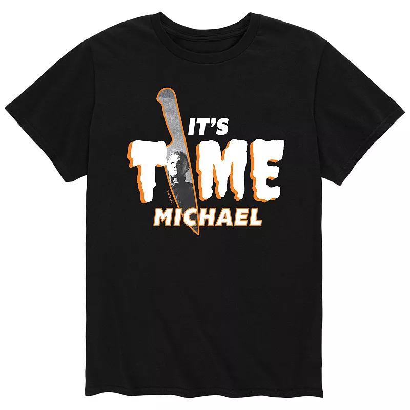 Big & Tall Haloween II Its Time Graphic Tee, Mens Product Image