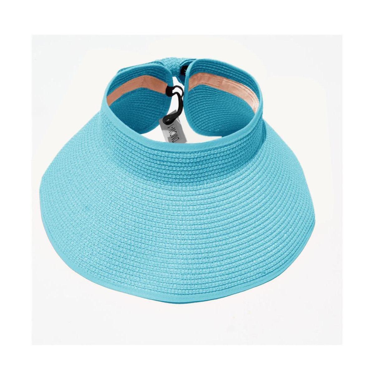 Haute Edition Womens Roll Up Packable Sun Visor Hat Product Image