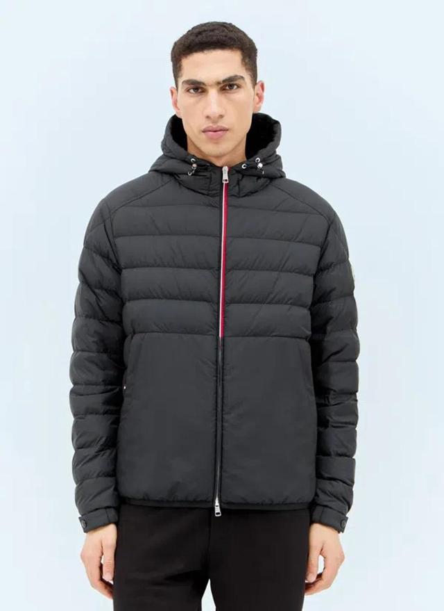 MONCLER Glarey Tech Down Jacket In Black Product Image