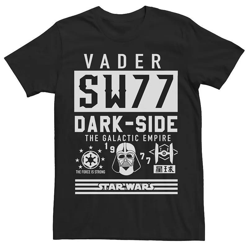 Mens Star Wars Darth Vader Symbols Collage Tee Product Image