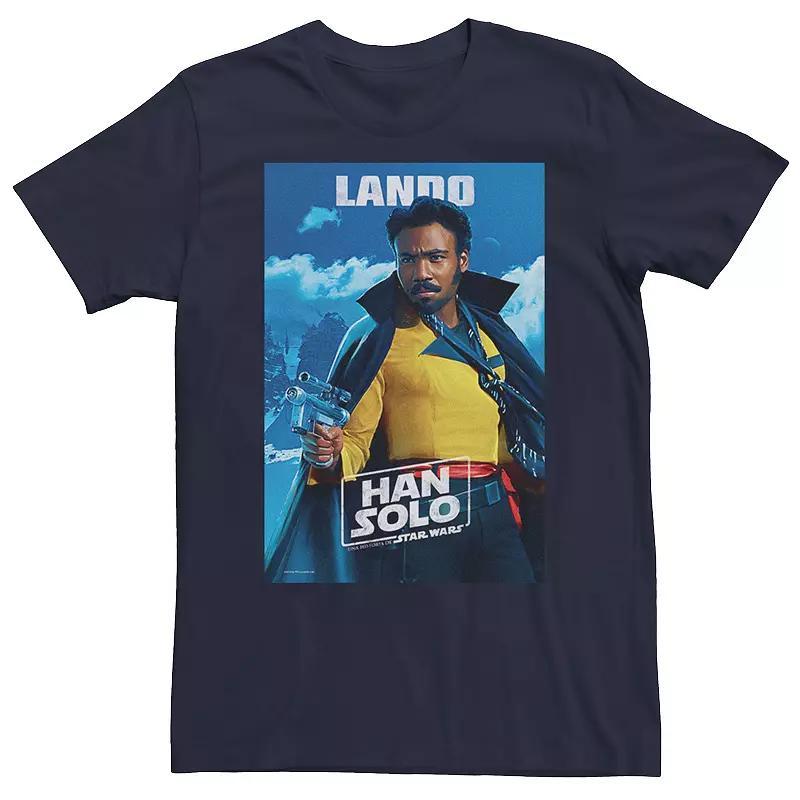 Big & Tall Star Wars Han Solo Movie Spanish Lando Tee, Mens Product Image