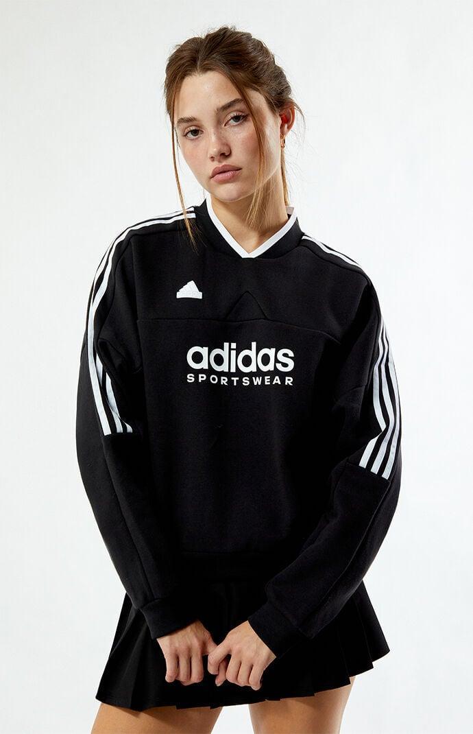 Adidas Women's Tiro Fleece Sweatshirt Product Image