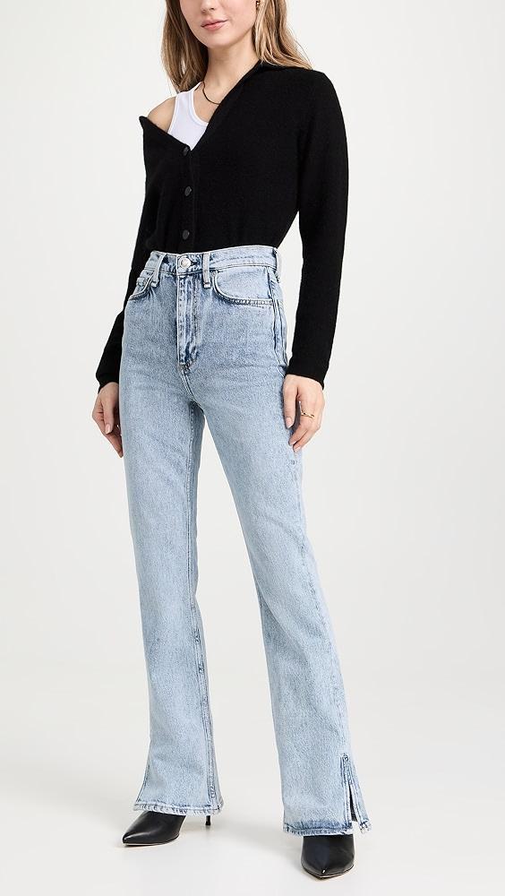 rag & bone Peyton High Rise Bootcut Jeans | Shopbop Product Image