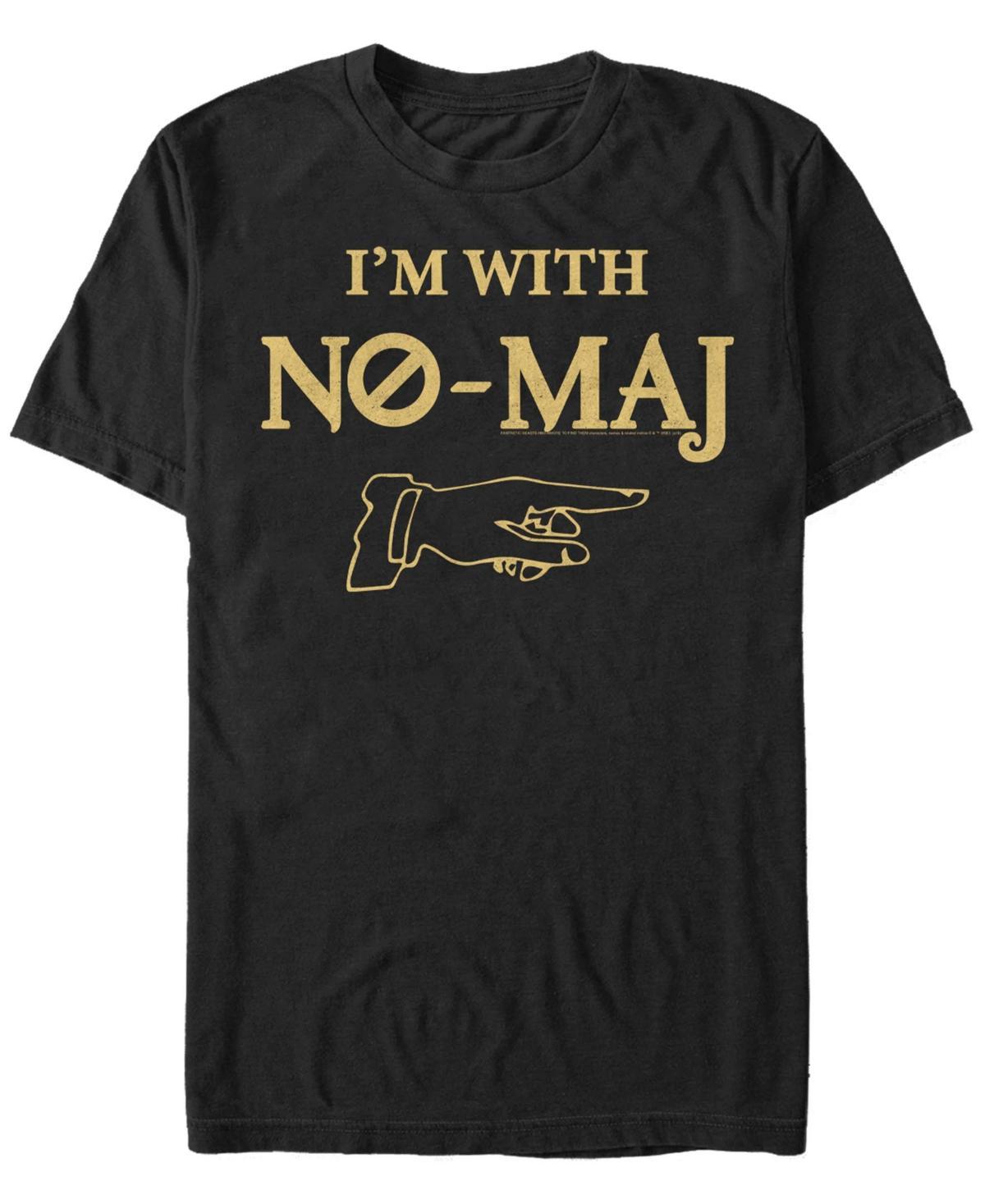 Mens Fantastic Beasts and Where to Find Them Im With No-Maj Short Sleeve T-shirt Product Image