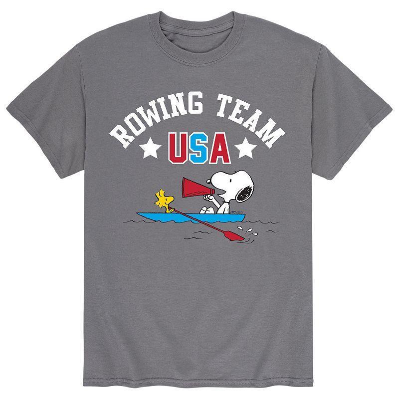 Mens Peanuts USA Rowing Team Tee Product Image