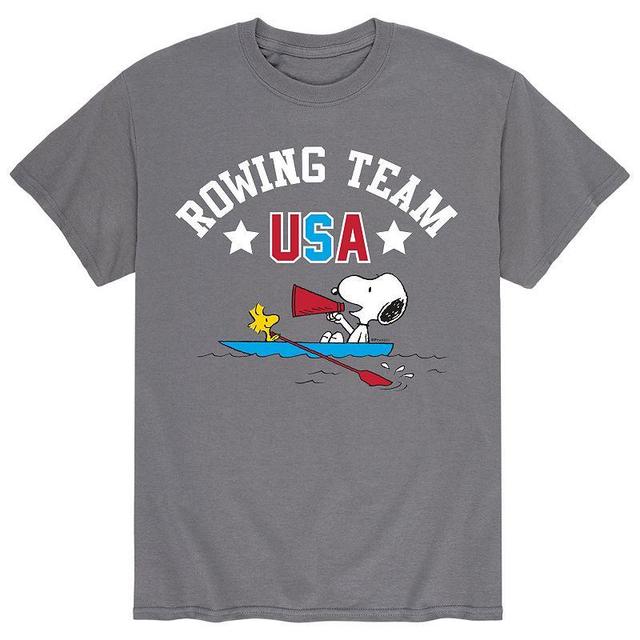 Mens Peanuts USA Rowing Team Tee Product Image