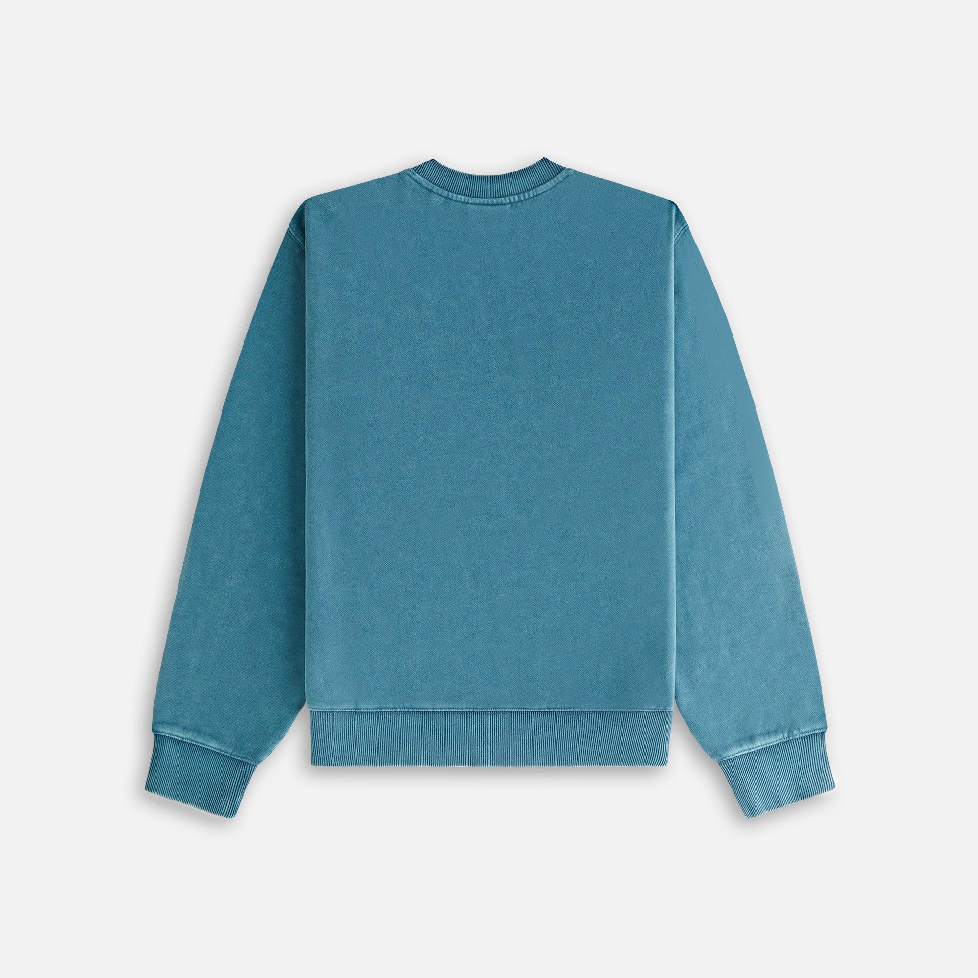 Kith Women Ashwin Sueded Crewneck - Anchor Female Product Image