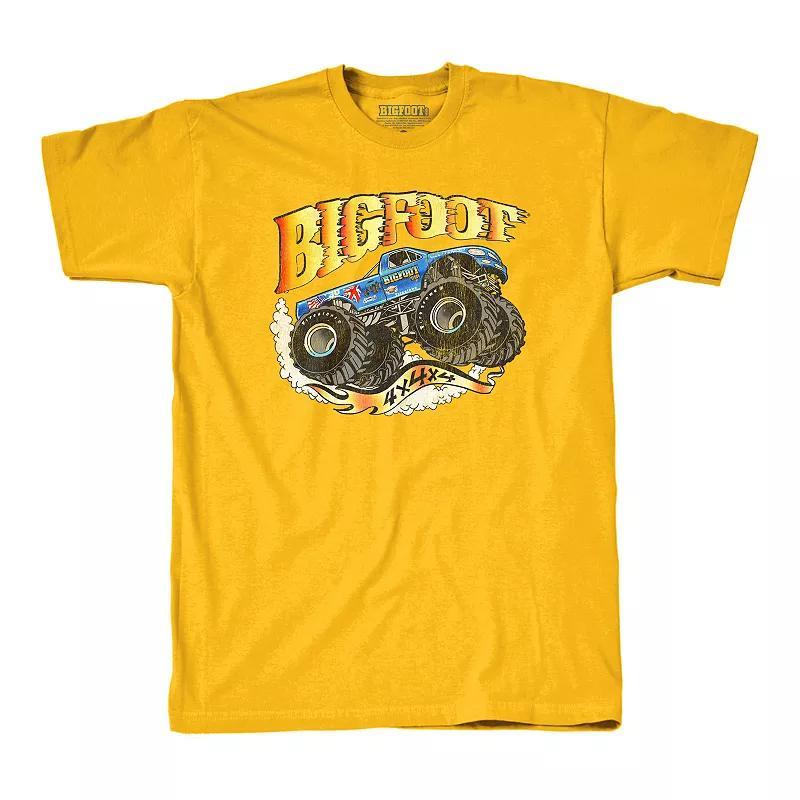 Mens Bigfoot Monster Truck Graphic Tee Product Image